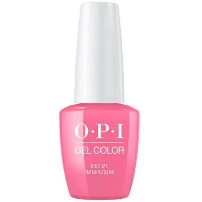 OPI GelColor Kiss Me Im Brazilian Gel Polish (A68), 15 ml/0.5 fl oz