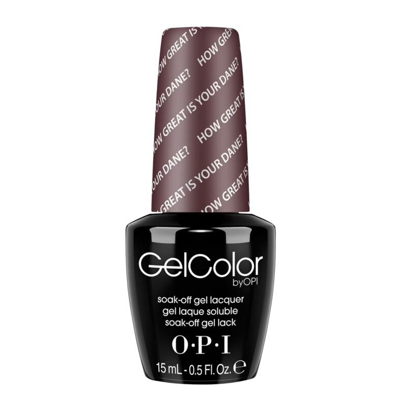 OPI GelColor Nail Polish, How Cute Is Your Great Dane?, 0.5 fl oz.